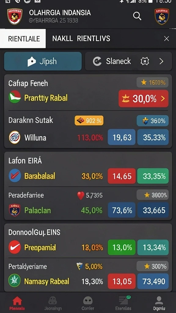 Tampilan menu utama yang sederhana dan intuitif.