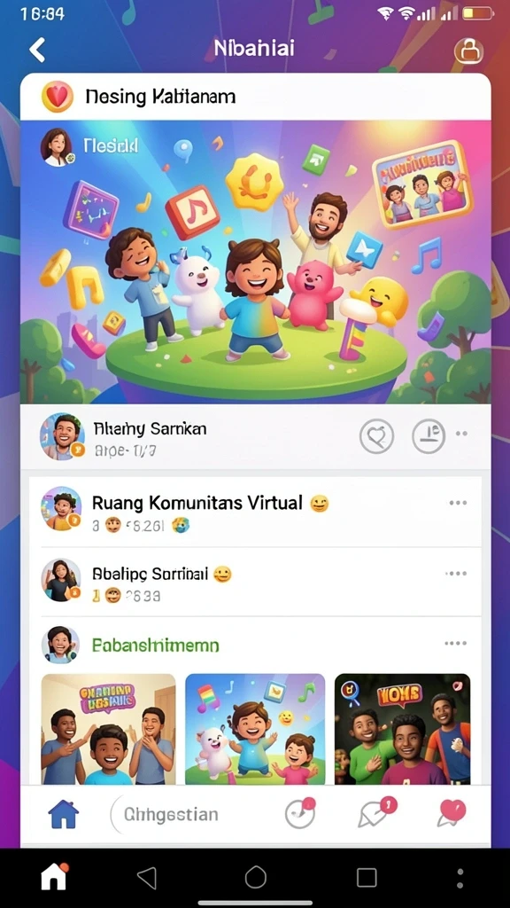 Karakter yang dapat disesuaikan sesuai keinginan pemain.