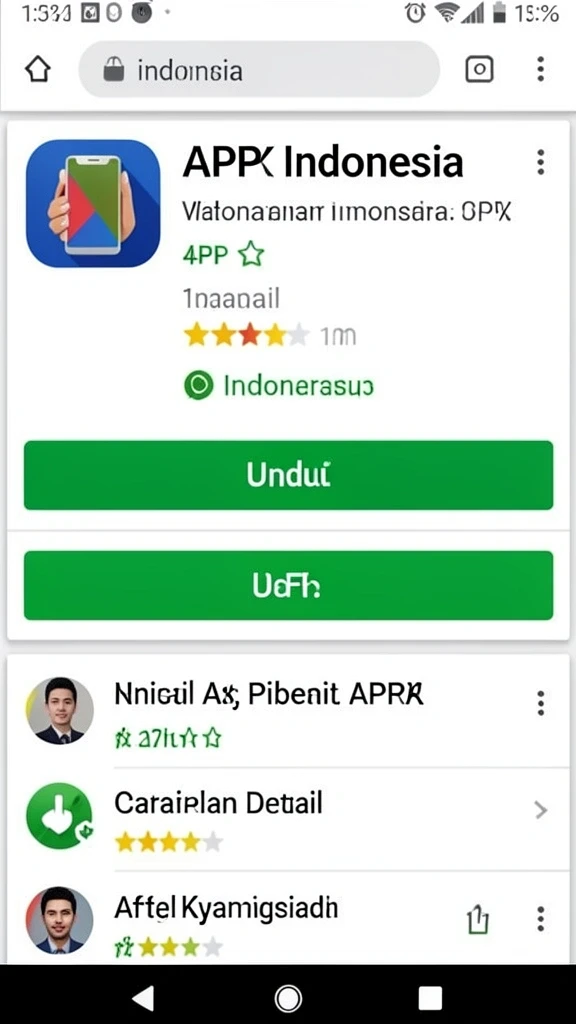 Tampilan antarmuka utama yang intuitif dan menarik.