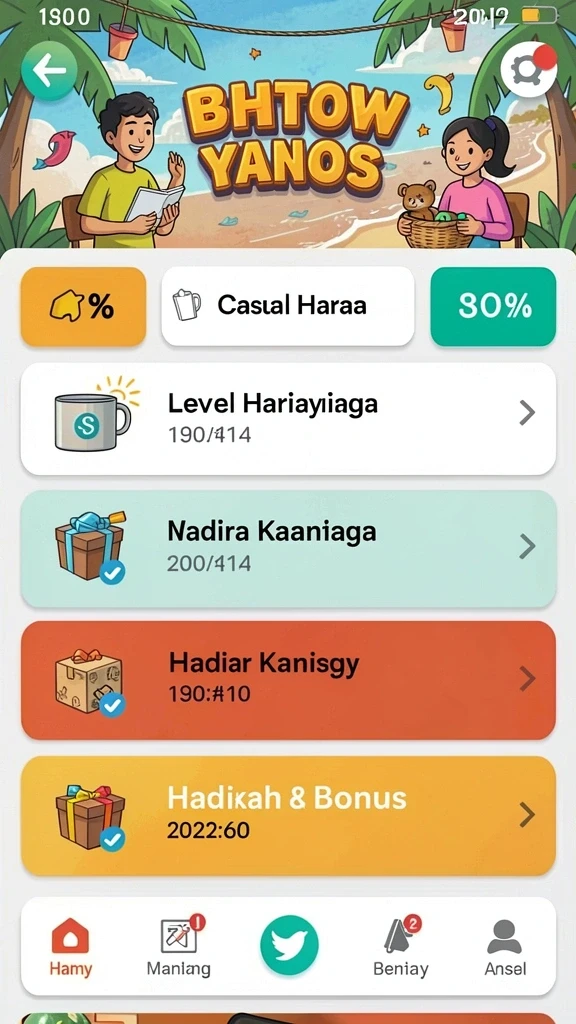 Tangkapan layar menunjukkan karakter utama dalam aksi.