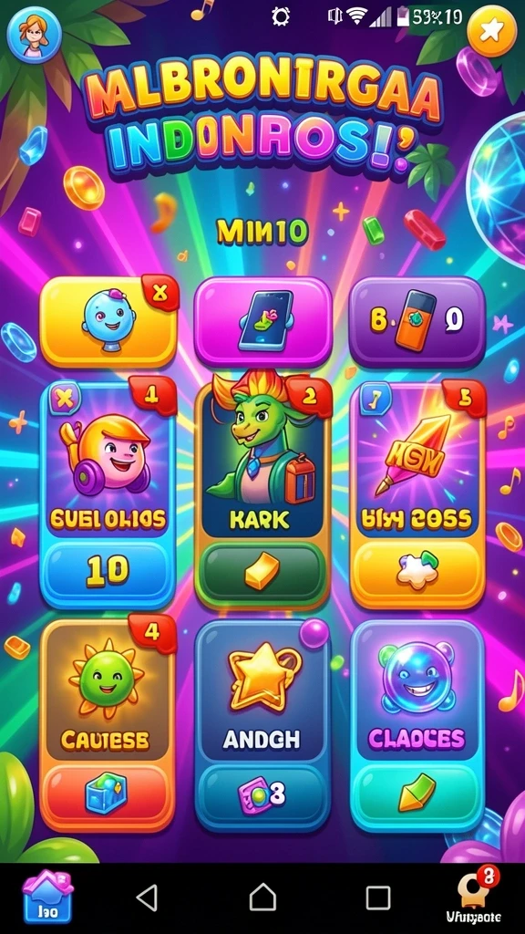 Karakter-karakter unik yang dapat dimainkan.