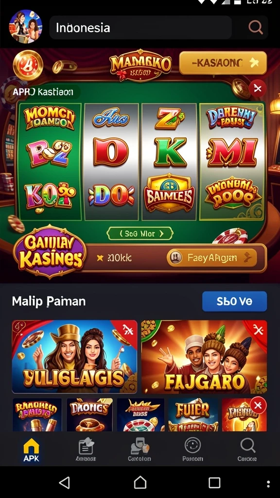 Tampilan antarmuka yang user-friendly dan menarik.