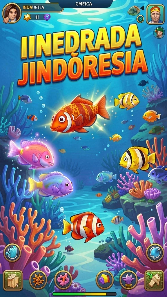 Tantangan seru di setiap level yang berbeda.