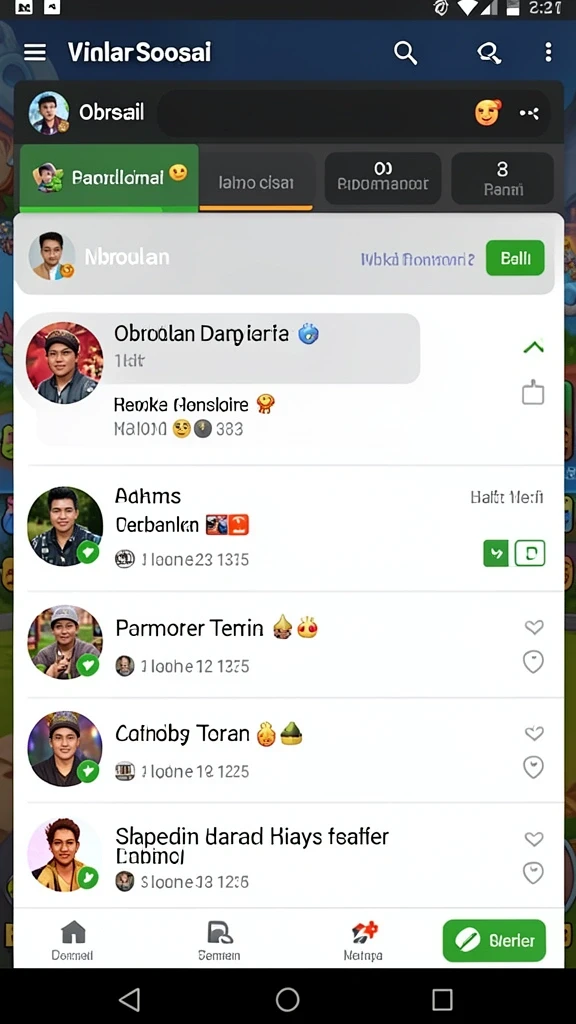 Tampilan antarmuka yang menarik dan user-friendly.