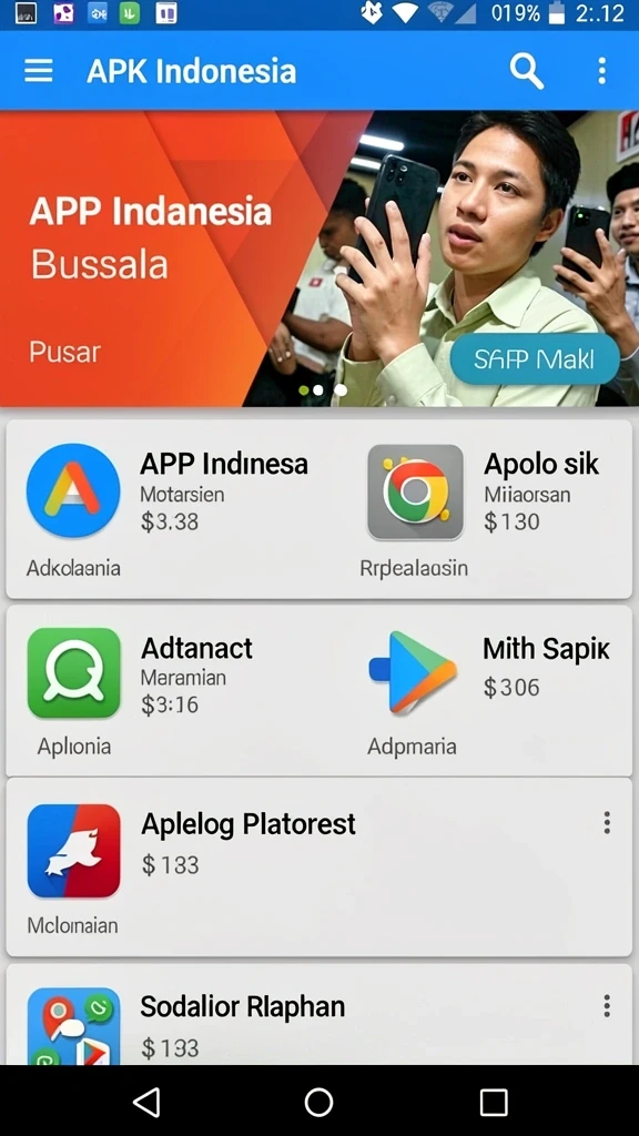 Tampilan karakter utama yang menarik.