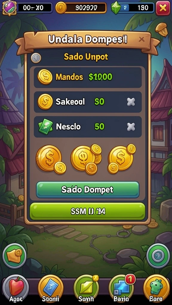 Screenshot menampilkan salah satu level yang menantang.