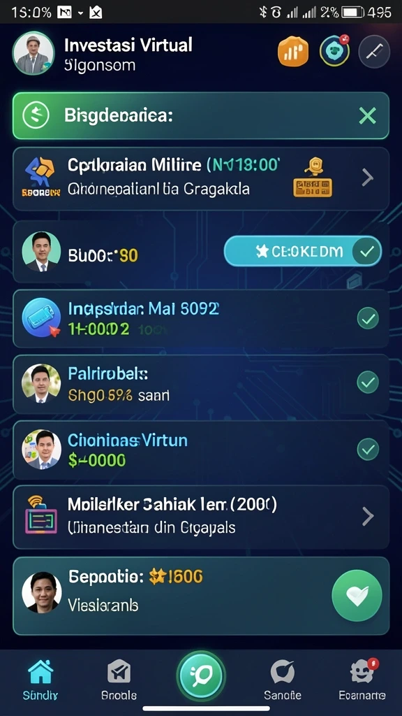 Tampilan antarmuka yang ramah pengguna.
