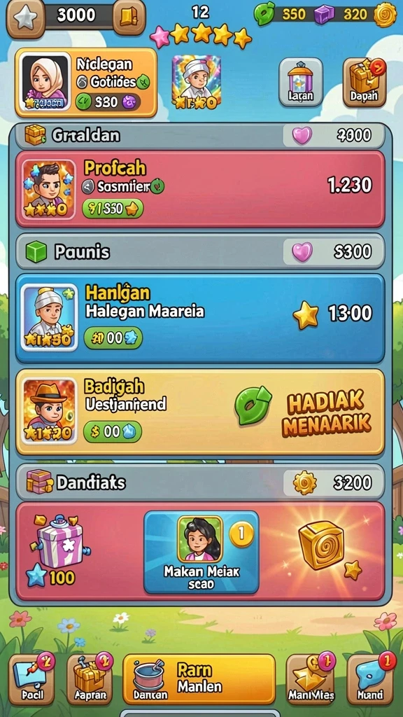 Event menarik dengan hadiah menggiurkan.