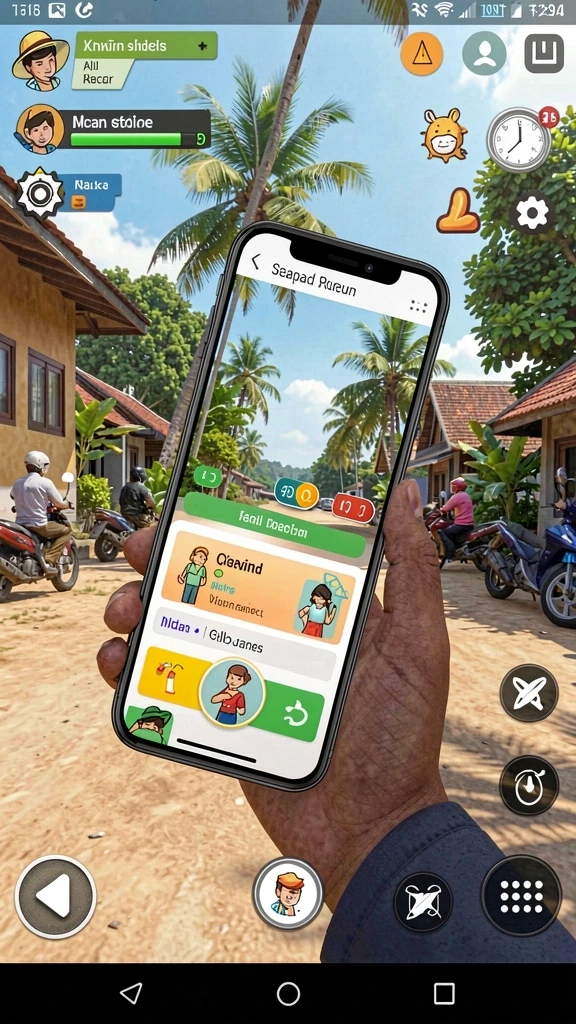 Pemandangan grafis yang menakjubkan saat bermain.