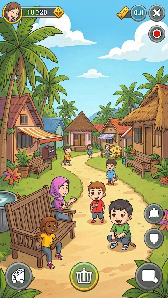 Banyak opsi permainan yang bisa dipilih.