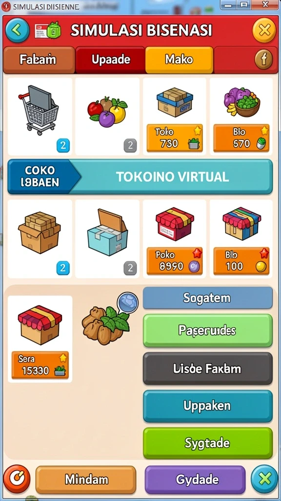Tampilan awal IDRGAME yang menarik dan friendly.