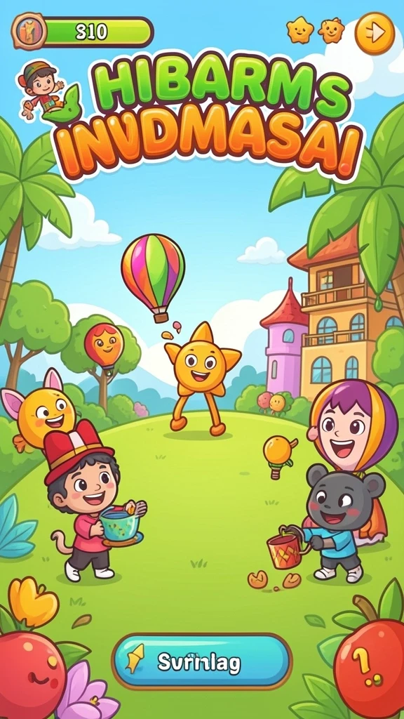 Tampilan antarmuka JKTGAME yang menarik.