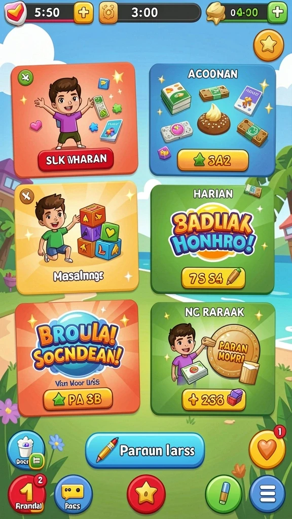 Level yang menarik dan menantang.