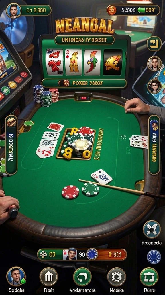 Tampilan karakter utama dalam KINGDOMTOTO.