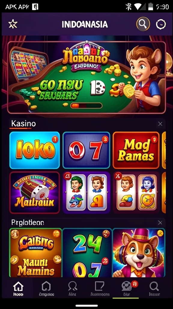 Fitur mode permainan yang bervariasi dan seru.