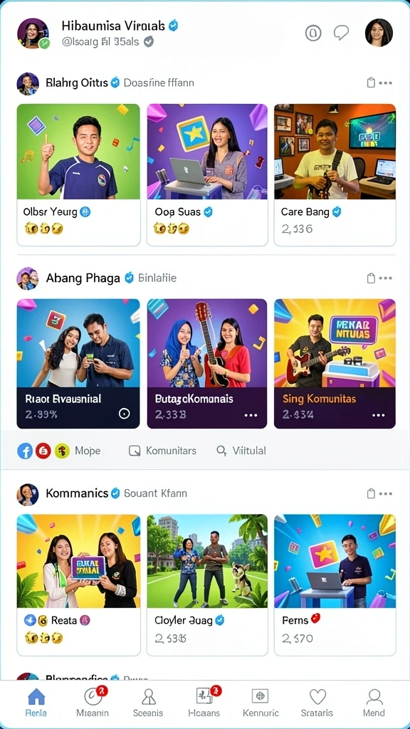 Fitur interaktif dengan pemain lain yang menambah keseruan.