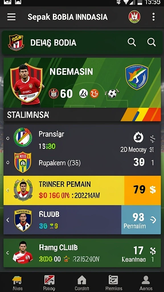 Tampilan antarmuka yang mudah digunakan dan menarik.