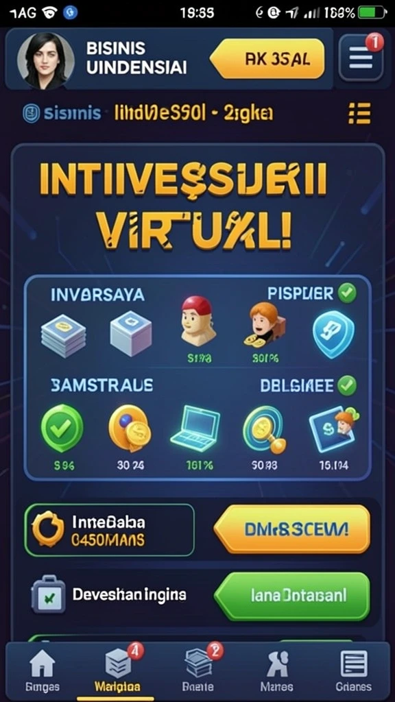 Karakter-karakter unik dan penuh warna dalam game.