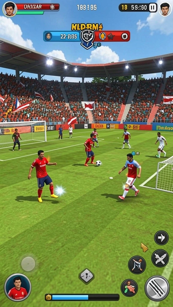 Screenshot aplikasi 2: Fitur upgrade karakter yang baru.