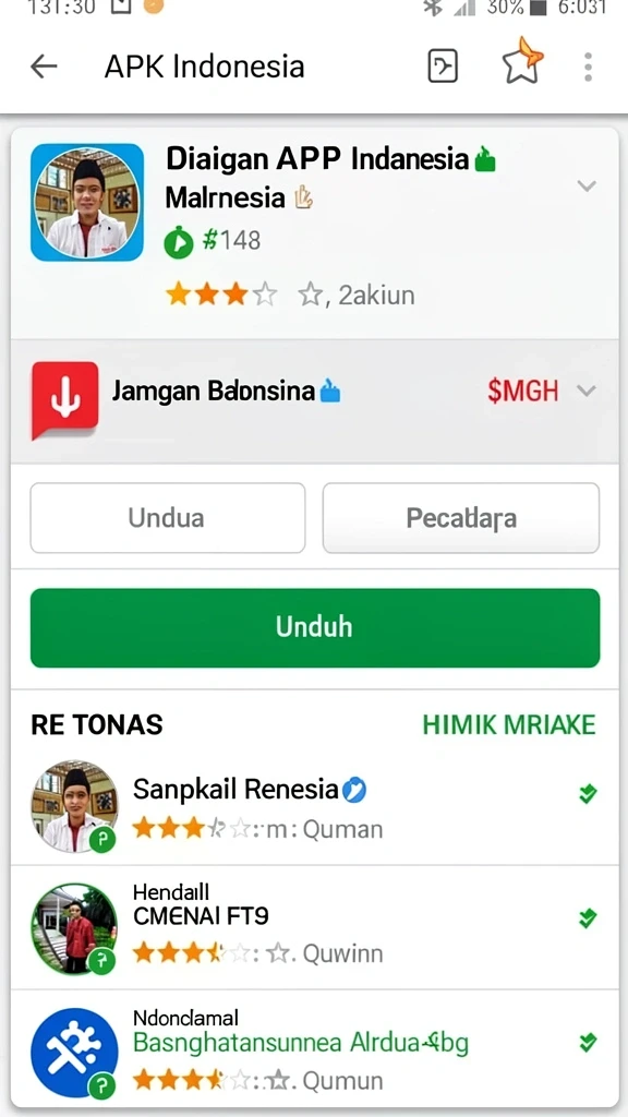 Tampilan antarmuka yang menarik dan mudah digunakan.