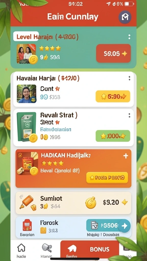 Lingkungan permainan yang kaya dan penuh detail.