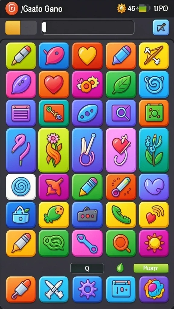 Grafik yang memukau dan penuh warna.