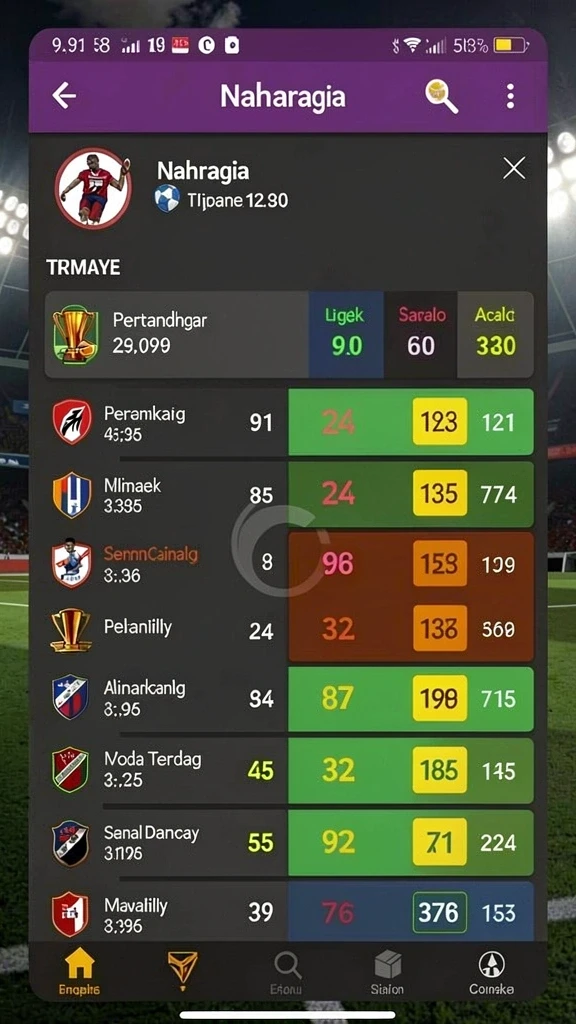 Tampilan antarmuka pengguna yang menarik.