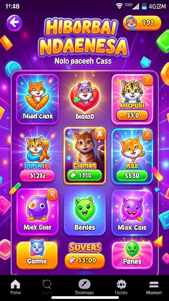 Berbagai mode permainan yang menarik.