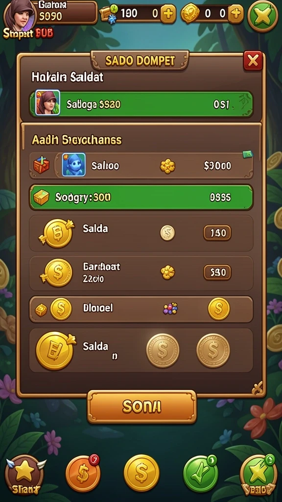 Tampilan grafis yang menakjubkan dalam game.