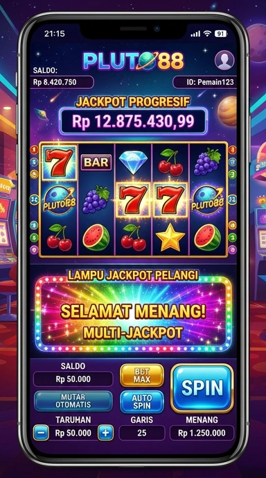 pluto88 — layar beranda