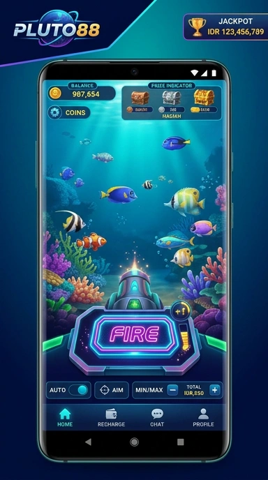 pluto88 — menu pengaturan